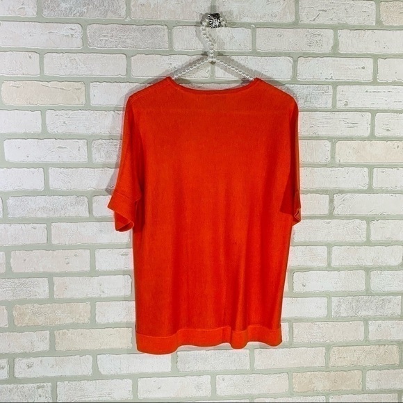 Eileen Fisher Lightweight Short Sleeve Sweater PS - Picture 9 of 11